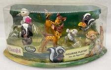 Disney Store Bambi 7 pieces Figurine Set Playset picture