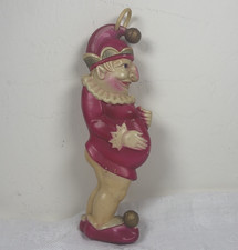 Vintage Mr. Punch Christmas Celluloid Plastic Viscoloid 9.5