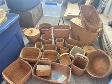 Huge 20 Lot of Vintage Longaberger Baskets picture