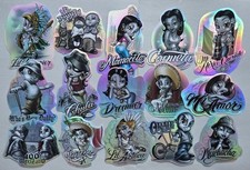 15 VTG Die Cut 2005 Lil Barrio Vending Machine Stickers, Homies Chicano NOS  HTF picture