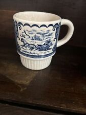 RARE FIND Shipping Included Currier And Ives Coffee Cup picture