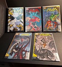 Marvel Aliens vs. Avengers Comic Book Lot #1-4 Variant 2nd/3rd Printings picture