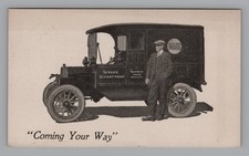 1920s Walden Worcester Wrenches Tool Advertising Postal Card Ford Model T Truck picture