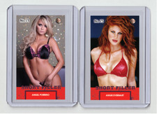 Angie Everhart rare MH Short Filler #'d x/3 Tobacco card no. 75 picture