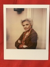 Vincent Price Estate Polaroid By Vincent Of Wife Coral Browne 59n picture