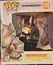 Still in Box Funko Pop Vinyl Figure Overwatch - Reinhardt (6 inch) #178 picture
