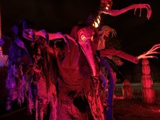 Spirit Halloween Lord Raven Lifesize Animatronic | EXTREMELY RARE WIRE OFF MECH picture
