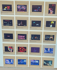20 Vintage 35mm Neon slides Dunkin Donuts McDonalds Grand Way Americana picture