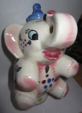 Vintage Ceramic Circus Elephant Coin bank - japan  picture