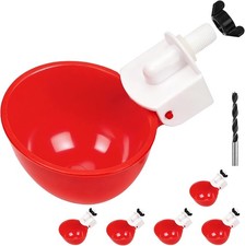 Automatic Chicken Waterer Cups, 6 Pack Large Chicken Water Feeder Chicken Water picture