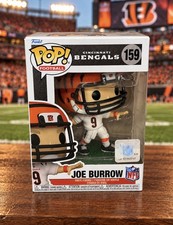 Football - Joe Burrow #159 Cincinnati Bengals Funko Pop New in Box picture