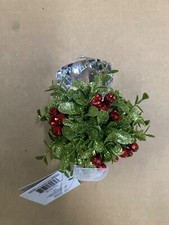 Ganz Red Kissing Krystals Gorgeous Durable Mini Ornament Multi NWT picture
