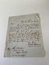 MEXICAN WAR 1847 ARMY STEAMBOAT RIO GRANDE SUPPLY LETTER BRAZOS SANTIAGO picture