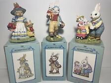 Set of 3 Dillards Ceramic The Victorian Collection Figurines in Original Boxes picture