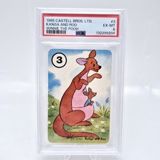 1965 Disney Kanga and Roo #3 PSA 6 Winnie the Pooh Rookie Card picture