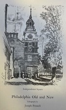 1916 Joseph Pennell Illustrations of Philadelphia Pennsylvania Old and New picture