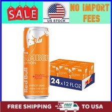 Combo 6 Pack Red Bull Amber Strawberry Apricot Energy Drink 4/12 fl oz picture