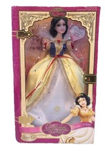 Disney Princess Enchanted 2007 Brass Key Porcelain Snow White Doll Vintage NEW picture