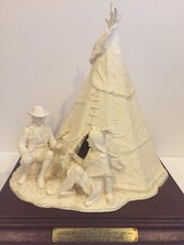 Goebel Passing The Peace Pipe Between Indian And White Man Ltd Ed 78/400 picture