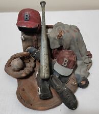 Vintage 1999, Handcrafted Keypoint Dallas Texas Baseball Room Figurine  picture