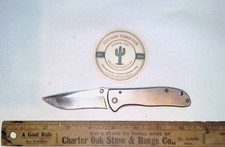 CRKT Drifter 6450S Pocket Knife Frame Lock Plain Edge Blade picture