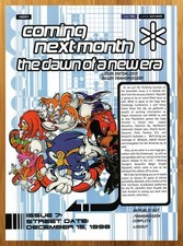 1998 Sonic Adventure Sega Dreamcast Print Ad/Poster Authentic Video Game Art 90s picture