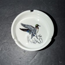 Vintage Otagiri Mallard Duck Porcelain MCM Ashtray; Gibson Greeting Cards 5