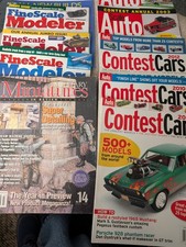 10 Magazines Scale Auto Model Car Truck Army Jets Plastic Planes Kit Ideas Hobby picture