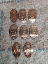Walt Disney World The Nightmare Before Christmas Pressed Penny Lot Of 8 picture