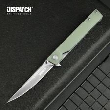 EDC Folding Pocket Knife 8CR14 Blade Ball Bearing Flipper Knives G10 Handle picture