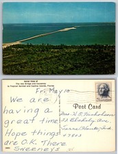 New Bridge Causeway Sanibel Captiva Florida Postcard picture