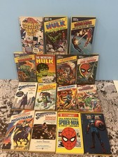 (15) STAN LEE ORIGINAL 1st ED 70s VTG POCKET BOOKS SET MARVEL COMIC NOVEL SERIES picture