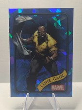 LUKE CAGE #111 2025 Topps Chrome Marvel SAPPHIRE  picture