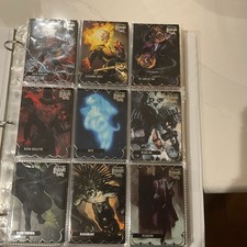 2023 Fleer Marvel Ultra Midnight Sons Complete Base Set #1-100 Silver picture