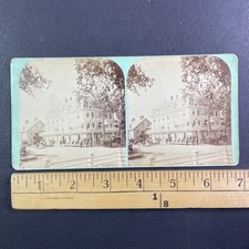 Searsport House Stereoview W. H. Matthews 1873 Maine Resort Victorian picture