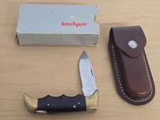 Vintage Kershaw Folding Field 1050 Knife & Sheath picture
