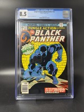 JUNGLE ACTION 23 CGC 8.5 Iconic BLACK PANTHER Cover 💎 MCU T’Challa 🔑 KEY picture