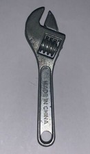 GRAY ADJUSTABLE MINI WRENCH KEYCHAIN  picture