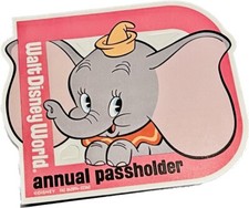 2023  Walt Disney World Annual Passholder Dumbo Magnet  WDW Pass NEW Genuine picture