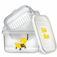 Glob Mops - Mop Bucket Cleaning Basket - Square Bucket *USA* picture