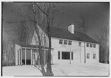 Huntington Long Island NY 1900s F.G. Hoppin Residence Rear View House picture