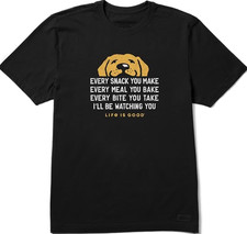 Life is Good Mens Crusher Tee I'll Be Watching You S-234XL picture