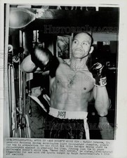 1961 Press Photo Harold Johnson, light heavyweight boxing champion, Philadelphia picture