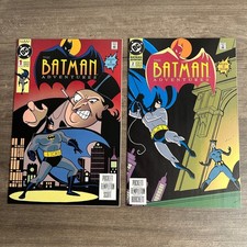 The Batman Adventures 1 & 2 DC Comics 1992 First Issue Penguin Catwoman Lot picture