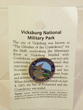 Vicksburg National Military Park Pin For Lapel Hat Bag Mississippi Souvenir  picture