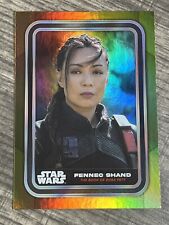 2023 STAR WARS FLAGSHIP, #39, Fennec Shand, Gold Parallel picture