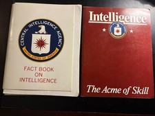 CIA Cold War Recruitment Ephemera Lot 1983 Factbook State Dept Cryptography FBIS picture