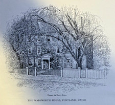 1907 Homes of Henry Wadsworth Longfellow Wadsworth House Birthplace Portland ME picture