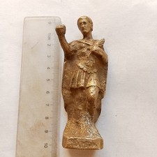 Handcrafted ancient roman Bronze Figure of God Mars old statue good patina picture