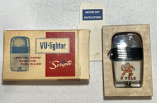 Vintage Scripto VU-Lighter Tennessee Volunteers Football & Original UT Vols Box picture
